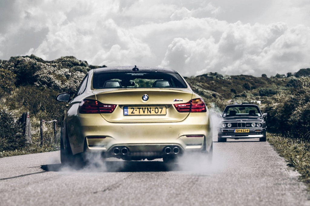 BMW E30 M3 & BMW M4 Coupe - foto Luuk van Kaathoven