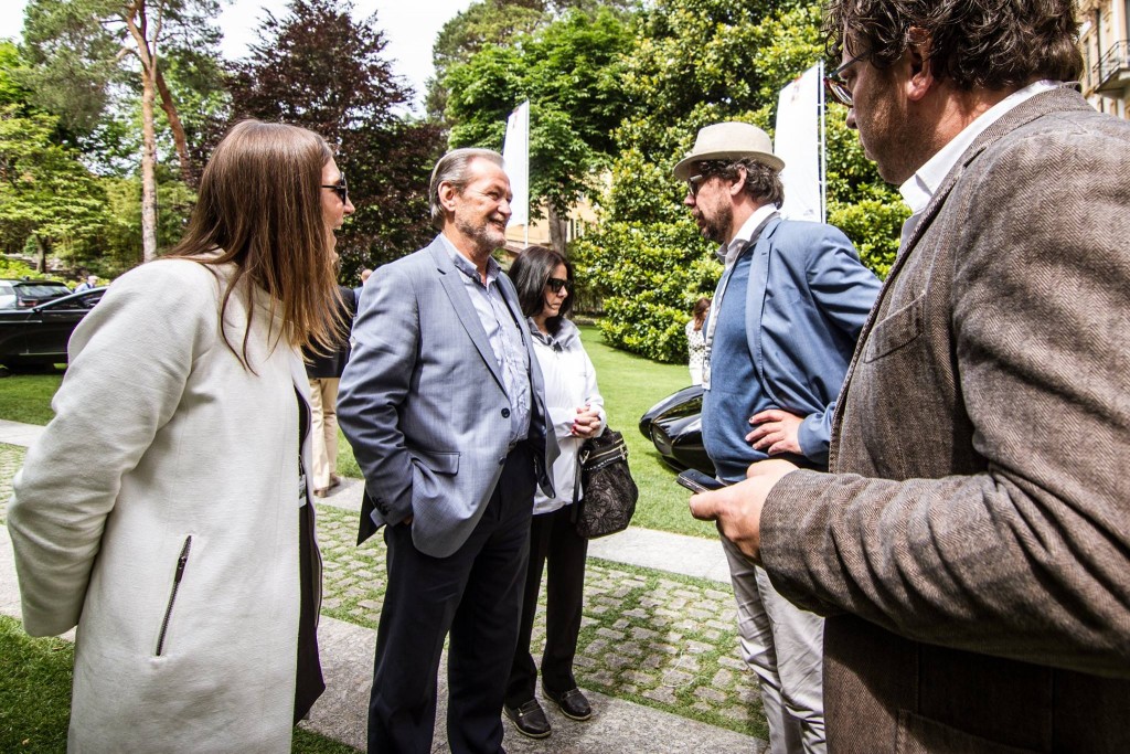 Valentino Balboni op Villa d'Este